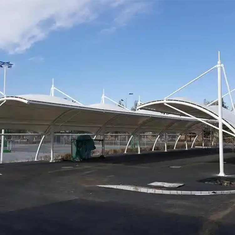 海口膜结构电动车棚