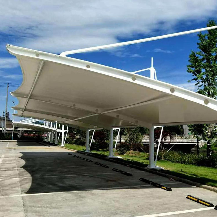 海口膜结构汽车棚