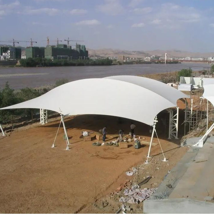 海口膜结构汽车棚